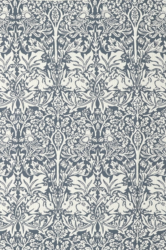 BROTHER RABBIT WOVEN tummansininen